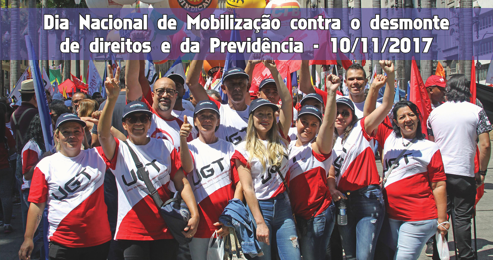 Dia Nacional de Mobilização contra o desmonte de direitos Dia Nacional de Mobilização contra o desmonte de direitos